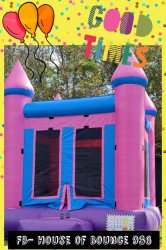 unit206 1644606942 Regular bounce house Pink (Unit 6)