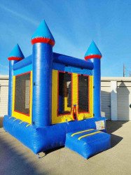 Regular Bounce House Blue (Unit 7)